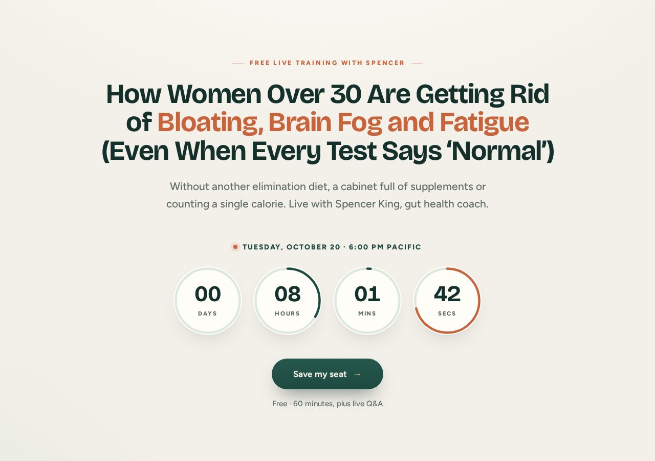 Registration page preview